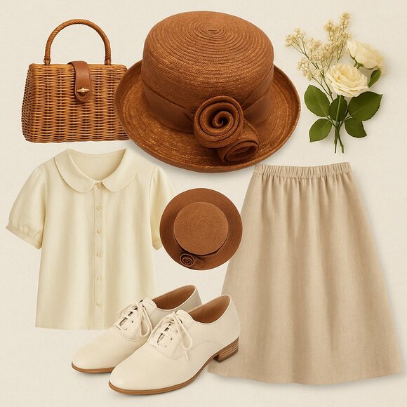 Vintage Betmar New York Straw Hat – Quiet Luxury Autumn Edit – Timeless Boutique - Picture 3 of 16